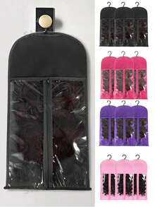 Multi-Wig Storage Hanger With 8 Hooks - Adjustable Heavy-Duty Organizer For Hair Extensions, Wigs & Accessories (Folds Flat)