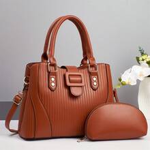 Women Crossbody - 土黃色 - 查看 4