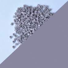 500 pezzi/confezione, perline forate da 5 mm, confezione supplementare per la realizzazione di gioielli, puzzle di perline forate, artigianato creativo, fai-da-te per gioielli, puzzle in massa, imballaggio di assemblaggio, adatto per bambini di età superiore ai 5 anni per realizzare opere d'arte a mano.