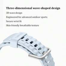 1pc Soft Silicone Sports Case + Strap Compatible With Hua Wei Watch Fit 4 Pro Band Men/Women,Heavy-Duty Sweatproof Rubber Cover Bracelet Wristband Compatible With Hua Wei Watch Fit 4Pro Smartwatch Accessories, School Supplies For Students Campus Essentials