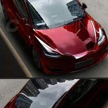 1 Set 9D Carbon Fiber Wrap Film, Waterproof, Scratch-Resistant, UV-Resistant, Elegant Vehicle Exterior Appearance, Easy To Apply And Remove - one-size - View 2