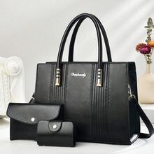 Women Crossbody - 黑色 - 查看 1