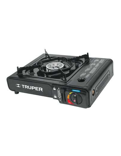  Estufilla portátil para gas, encendido electrónico, Truper