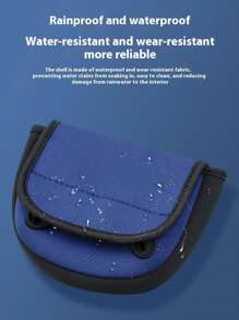 Fish Speed Reels Cover Case, Nylon Neoprene Waterproof Breathable Materials Protector Soft Bag