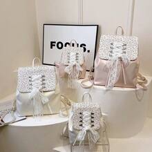 Women Fashion Backpacks - 粉色 - 查看 5