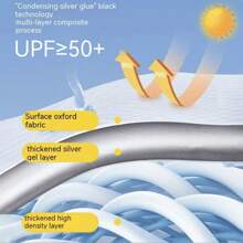 1 pieza Carpa de camping portátil, fácil de montar, plegable, almacenable, impermeable, protección solar, a prueba de mosquitos con malla