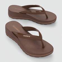 Azaleia Orthopedic Clog Sandal Fasciitis Spur 33 To 39 - 巧克力棕色 - 查看 1
