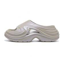 Women Home Slippers - 鐳射白 - 查看 7