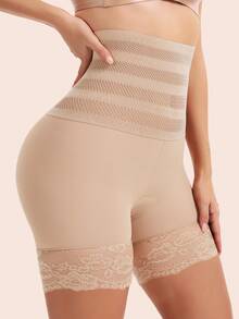 SEXYEYE Butt Lifting Shapewear Body Shaper,Tummy Control Compression Panties To Lift & Shape Buttocks, Women's Underwear & Shapewear,Christmas Outfit Women,Halloween Costumes,Postpartum Tummy Tuck And Butt Lift,Winter Shaping Garments,Fall,Winter,Hollween - Màu be - Xem 3