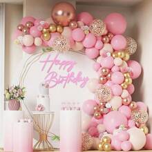 背景的生日快乐标志 - 毛毡生日快乐标志，用于气球拱门生日派对气球拱门背景装饰，用于生日派对婴儿送礼会 - 复古乡村生日派对装饰背景墙照片道具