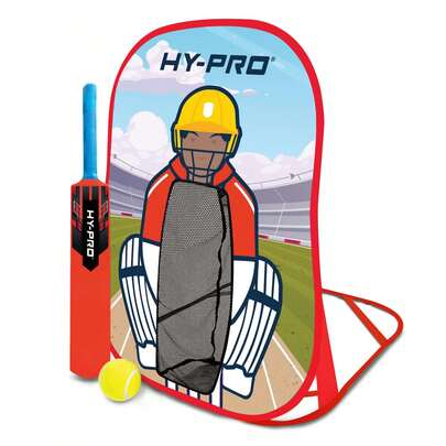  Hy-Pro Pop Up Cricket Set With Size 2 Bat