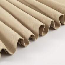 Noomelfish Girls Suspender Skater Skirt Stretchy Cotton Flared Overall Dress (4-12 Years) - Khaki - View 6