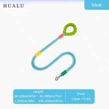 2-Tone Cloud Pattern Dog Leash, Beautiful Colors, High Quality Women's Dog Leash With Soft Grip Handle - Durable, Suitable For Training, Walking And Outdoor Recreation - Perfect For Camping And Backyard Play With Pets Of All Sizes, Long Dog Training Leash, Nylon Reflective Leash, Dual Leash, Fit For Small/Medium/Large Dogs - Multicolor - View 35