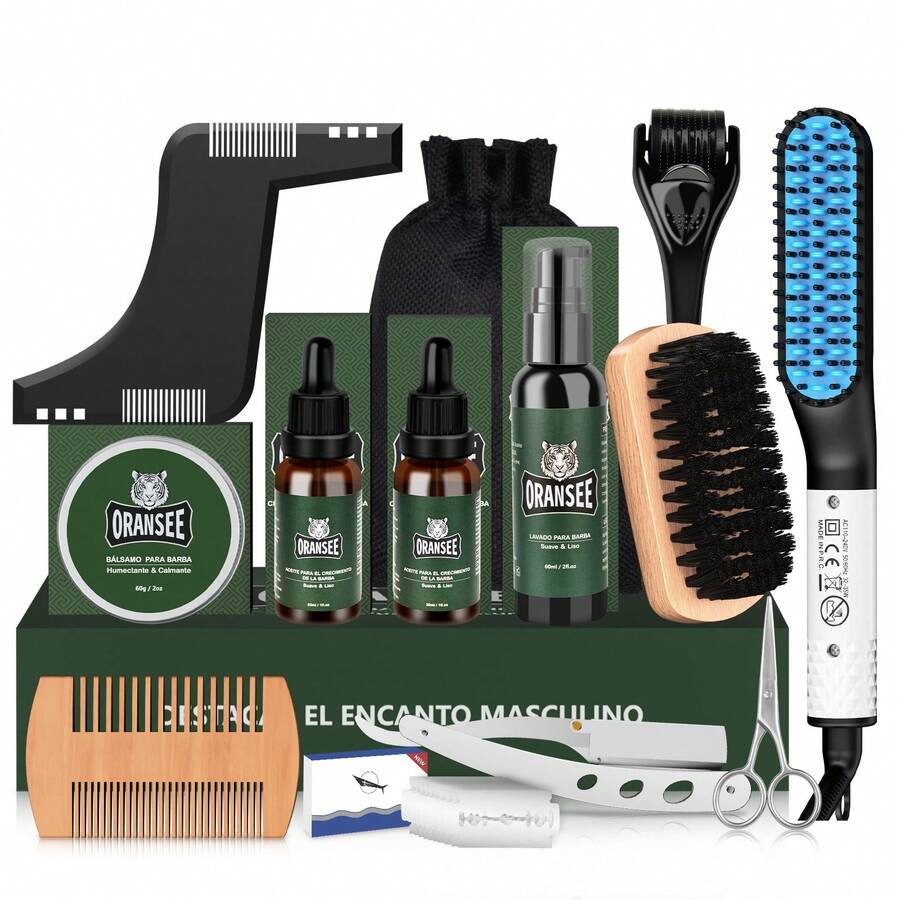 MOLOLAN Beard & Mustache Styling Tools - 薄荷綠 - 查看 1