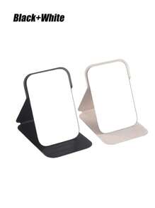 3 件便携式折叠化妆镜，PU 皮革化妆镜，适合作为礼物，旅行必备，化妆品必需品，易于存放，非常适合生日、毕业典礼、万圣节、圣诞节礼物（3/2/1 件可用） - 彩色 - 查看 23