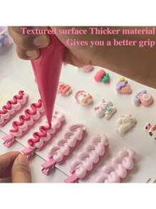 Piping Bags, 100 PCS Clear Disposable Icing Bags, Thickened Non-Slip And Anti-Burst Pastry Bags For Baking And Decorating Desserts Cakes Cookie