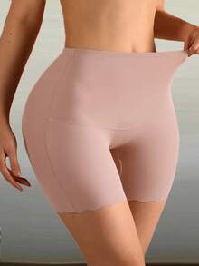 Women's High Waist Butt Lifting Seamless Yoga Pants, Comfortable Waist Slimming Thin Base Layer Shapewear