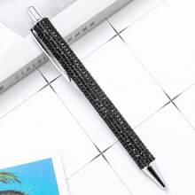 5/3/1pc Rhinestone Decorative Ballpoint Pen, Suitable For Office Signatures, Business Guests, Gift Pens - one-size - View 38