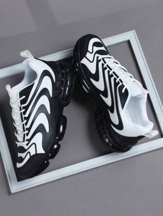 Sneakers Men's Shoes Stylish Men Sports Shoes Lace-Up Shoes Shoes Personalized Street Casual Shoes