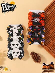 bilicaca 4pcs Halloween Girls Hair Clips, Halloween Elements Party Hair Clips, Suitable For Halloween Use - متعدد الألوان - مشاهدة 2