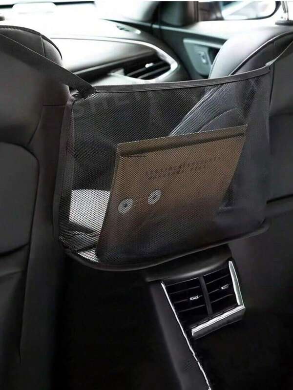 Car Seat Mesh Pocket Storage, Multi-Functional Car Seat Back Hanging Organizer Bag, Large Capacity Car Seat Net Bag, Car Storage Accessories