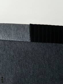 Conjunto de pants deportivo y casual para hombre, colores lisos, sin estampados, tela de poliéster, algodón y spandex, apto para temporadas de primavera y verano. pants de ajuste regular con bota semi-entubada, talle de cintura natural, bolsillos laterales funcionales con cremallera. Sudadera deportiva, cuello redondo con capucha, silueta de ajuste regular, cierre con cremallera y bolsillos frontales funcionales. Muy fresco y cómodo, ideal para hacer deporte al aire libre, caminata en el parque o para ir al gimnasio. - Gris Oscuro - Ver 3