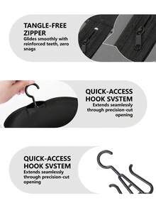 Multi-Wig Storage Hanger With 8 Hooks - Adjustable Heavy-Duty Organizer For Hair Extensions, Wigs & Accessories (Folds Flat)