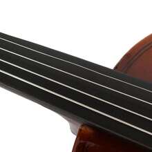 Violin 3/4 Full Size For Beginners With Hard Case, Bow, Rosin Brown - Brown - View 3