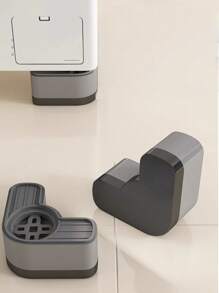 1pc Washing Machine Base Rack Height Increasing Foot Pad Drum Special Refrigerator Anti Slip And Shock-Absorbing Foot Bracket With High Adjustable Padding