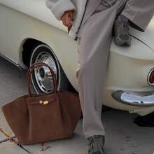 Women Crossbody - PU黑色[小號] - 查看 6