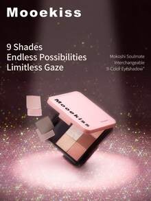 Mooekiss 5 件套眼影和唇彩化妆套装，送给女朋友的礼盒 - Eye shadow&Lip Gloss Makeup Set 01 - 查看 4