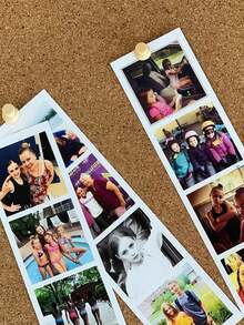 1 pezzo/3 pezzi/6 pezzi Striscia fotografica personalizzata, regalo fotografico personalizzato con 4 immagini, stampa in stile retrò, ricordo di matrimonio, regalo per la fotografia cinematografica, segnalibro fotografico personalizzato, strisce fotografiche personalizzate, copertina per cabina fotografica di matrimonio, cornice cinematografica, carta da salvare, modello modificabile, regalo personalizzato, regalo personalizzato per compleanno, San Valentino, Capodanno, regalo per lei, regalo per lui, regalo per amici, decorazione per la casa