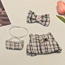 Conjunto de accesorios de ropa intercambiable de 17 cm para muñeca, llaveros, conjuntos de vestidos con fragancia para LABUBU, regalo de regreso a clases, colección de verano, regalo de cumpleaños/festividad - Multicolor - Ver 8