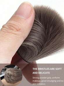 13 Sijiqing Makeup Brush Set, Convenient Blush Brush, Eyeshadow Brush, Complete Set Of Beauty Tools, Professional Makeup Brush Set, Ladies' Makeup Brush Set, Suitable For Beginners - Brown - View 3