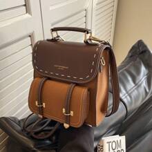 Women Fashion Backpacks - 棕色 - 查看 10