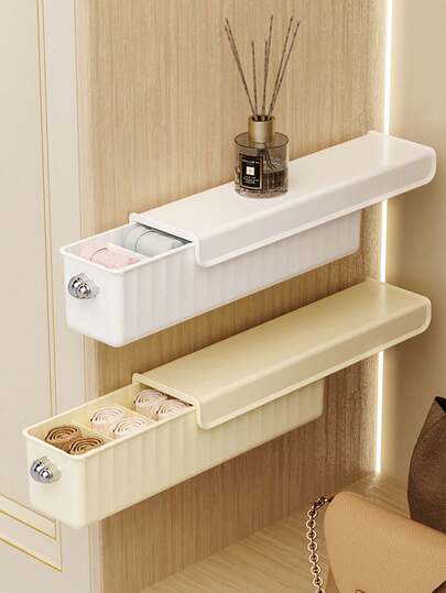 1pc Underwear, Panty, Socks Storage Box, Wall-Mounted Hanging Organizer Box For Intimate Apparel