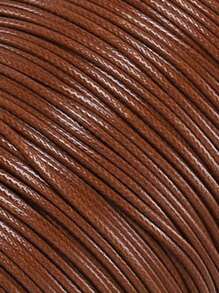 10 米/393.7 英寸多色蜡线，橡胶吊坠绳，皮绳，用于项链、手链和编织绳