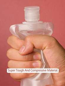 10个旅行装防漏液体容器，化妆品收纳袋，洗发水吸盘袋，防水挤压袋，符合航空旅行标准，适用于洗发水、护发素、乳液、沐浴露等，适合海滩、暑假、返校季（100毫升） - 無色 - 查看 8