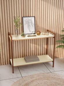 Inaugurates Furniture Sideboard Table Buffet Coffee Corner Living Room Kitchen Wine Cellar Rectangular Bar - Champagne - View 2