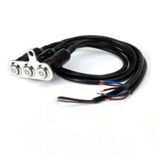 KINGMOTO Switch 3 en 1 para motocicleta de aluminio - Rojo - Ver 4