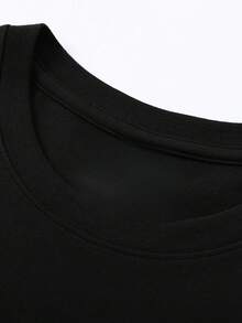 Camiseta de Hombre Zildjian Cymbals Algodón Cómoda Ropa Casual Diseño de Moda Alta calidad mangas cortas - Negro - Ver 5