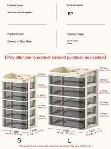 1 szt. Przezroczyste, składane pudełko do przechowywania, minimalistyczna szuflada na biurko, pudełko do przechowywania i eksponowania na biurku, organizer na kosmetyki i biżuterię, pudełko do przechowywania w szufladzie na kosmetyki do łazienki, pudełko do przechowywania artykułów higieny osobistej, uchwyt na małe akcesoria, gumki do włosów, gumki do włosów, biżuterię