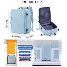 CAMTOP Borsone da viaggio per weekender con borsa da toilette a mano