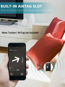 1 件时尚黑色 RFID 钱包安全卡存储轻松弹出访问男士理想礼物钱包迷你钱包钱包卡钱包钱包钱钱包 Magsafe 钱包 - 黑色 - 查看 6