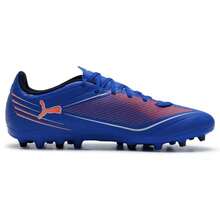 Nike 男士足球鞋 ULTRA 6 PLAY MG，MG 鞋钉，减震，男士场地训练及比赛运动鞋 108539-01 - 深藍色-彪馬白-亮紅色 - 查看 5