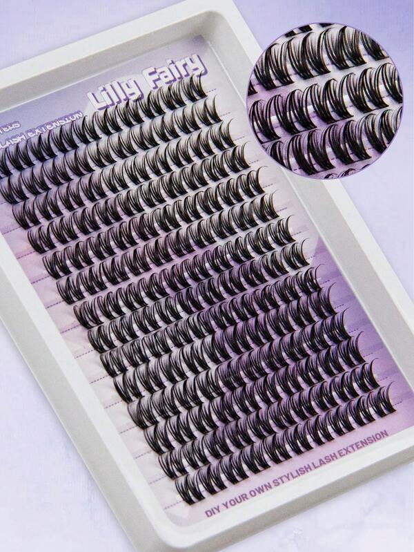 140 pièces de cils frisés D-Curl, 0,07 mm 11-13 mm mélange de fourrure de vison, look naturel, cils individuels doux pour débutants, faciles à appliquer, convenant pour le port quotidien et les occasions importantes
