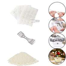 Mechas de vela modernas blancas para hacer velas DIY - Multicolor - Ver 5