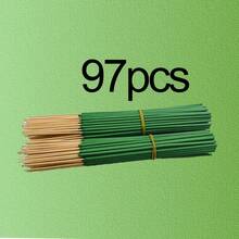 22cm/8.66inch Natural Handmade Lemongrass Incense Sticks, Enjoy The Tranquility Of The Wilderness, Suitable For Outdoor Activities, Indoor Yoga, Reading, Balcony, Bedroom, Long Burning Time, No Feathers, Great For Gifting