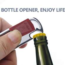 Mtverver Metall Schlüsselanhänger Auto Schlüsselanhänger Halter Clip mit 4 abnehmbaren Schlüsselringen Flaschenöffner Schlüsselanhänger