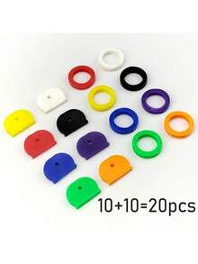 XIANG YU 硅胶弹性键帽盖，灵活按键盖，钥匙识别标签盖，方便识别门钥匙扣汽车配件可爱哥特 Y2k